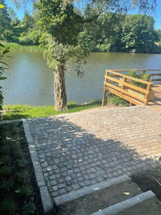 Hyggelig Sommerhus. Med Udsigt, Til Vand Fra Senge Vekso Exterior foto